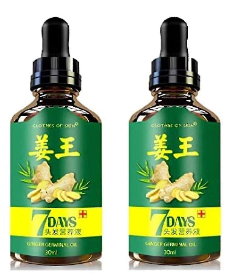 pack of 2 GINGER GERMINAL OIL for fast hair growth (original)
