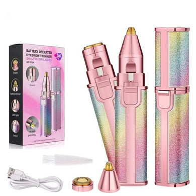 2 In 1 Facial And Eyebrow Hair Remover ( Rechargeable)