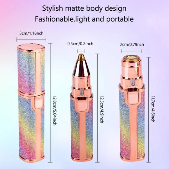 2 In 1 Facial And Eyebrow Hair Remover ( Rechargeable)