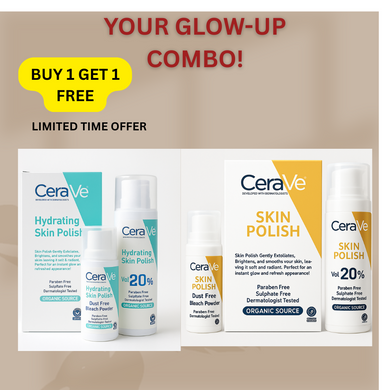 Cerave Skin Polish For Smoother Skin & Cerave Hydrating (Skin Polish Buy 1 Get 1 Offer)