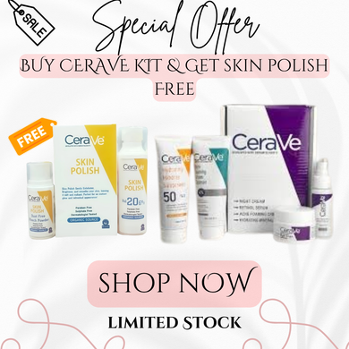 Best Deal CeraVe 4-in-1 Skincare Bundle & Cerave Skin Polish Smoother
