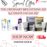 Best Deal Cerave 4 In 1 & The Ordinary Brightening Glow Kit