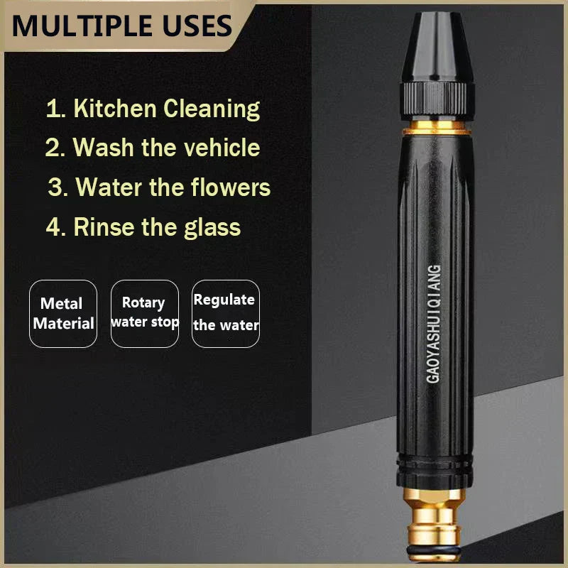 High Pressure Spray Gun For Car Watering Flowers Washing