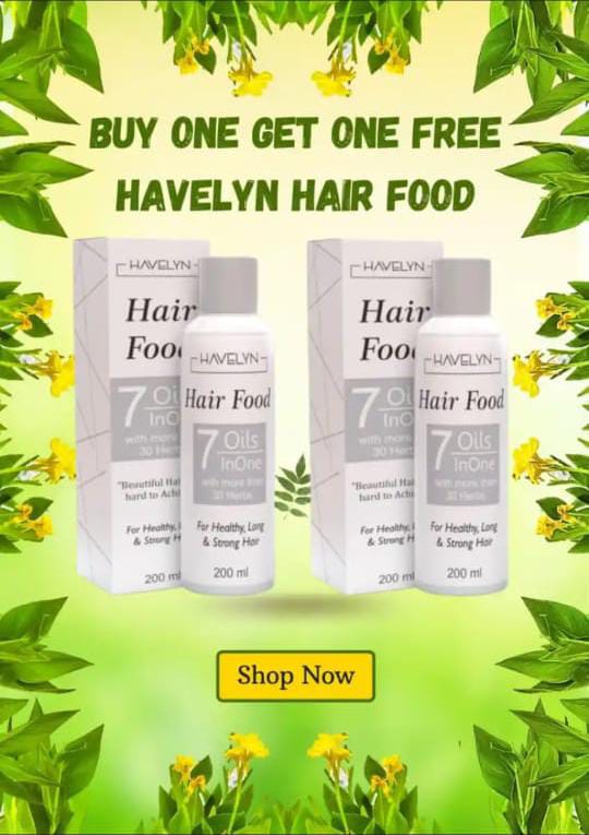 Pack Of 2 Havelyn Hair Food Oil