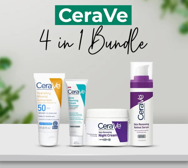 Best Deal CeraVe 4-in-1 Skincare Bundle & Cerave Skin Polish Smoother