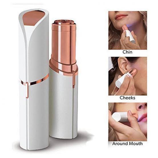 Flawless Facial Hair Remover | Hair Trimmer For Eye Chin Cheeks Upper Lip For Girls & Women( Cell Operated)