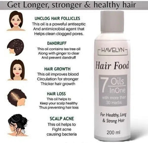 Pack Of 2 Havelyn Hair Food Oil