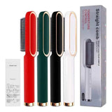 Hair Electric Straightener & Curl Comb