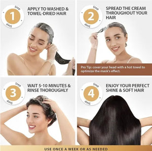 Karseell Hair Repair Mask – Deep Conditioning For Dry Damaged Hair 500ml