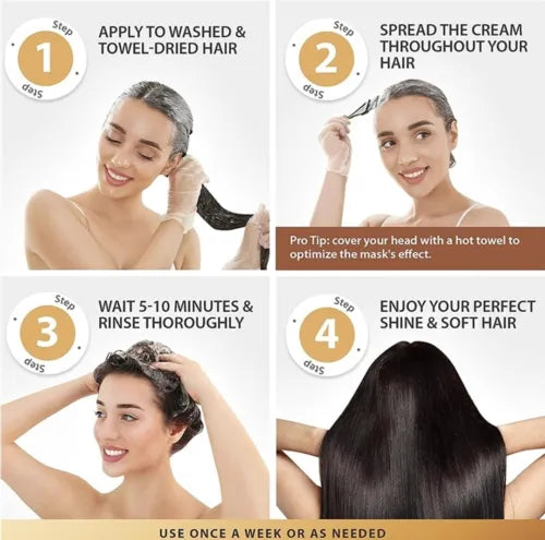 Karseell Hair Repair Mask – Deep Conditioning For Dry Damaged Hair 500ml