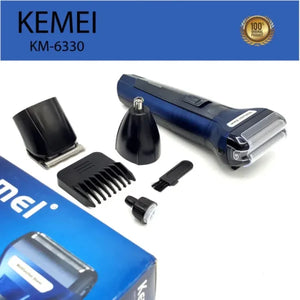 KEMEI 3-IN-1 SUPER GROOMING KIT