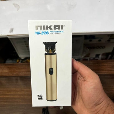 Nikai Professional Hair Trimmer Nk-2598 Hair Trimmer Machine For Men | Men Hair Trimmer | Metal Body
