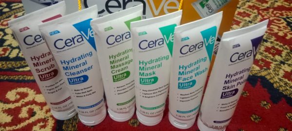Pack Of 6 Cerave Hydrating Mineral Facial Kit